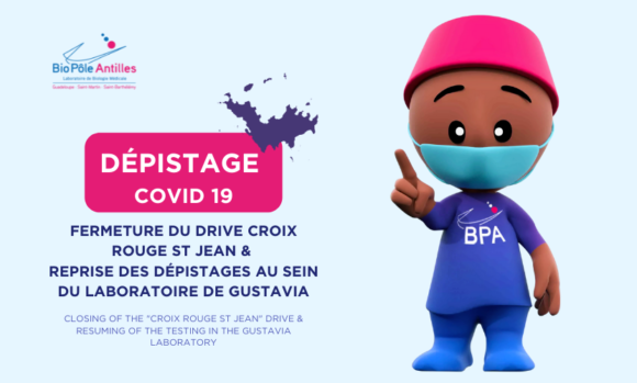 SAINT BARTHÉLÉMY DÉPISTAGE COVID-19 – INFORMATIONS IMPORTANTES